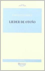 LIEDER DE OTOÑO | 9788496313385 | ELORDUY, ENRIQUE