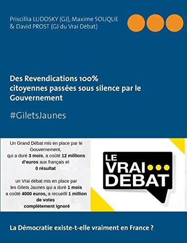 #GILETS JAUNES "REVENDICATIONS 100% CITOYENNES PAS | 9782322041145 | LUDOSKY, PRISCILLIA / SOUQUE, MAXIME / PROST, DAVID