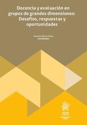 DOCENCIA Y EVALUACIÓN EN GRUPOS DE GRANDES DIMENSIONES : DESAFÍOS, RESPUESTAS Y OPORTUNIDADES | 9788411974363 | MARTÍN PARDO, ANTONIO