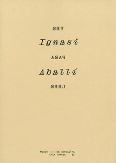 VER PARA LEER. IGNASI ABALLÍ | 9788481819342