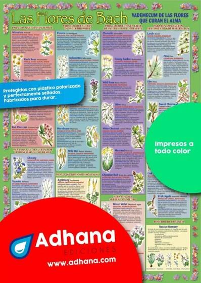 PÒSTER ADHANA LAS FLORES DE BACH | 8436005169404