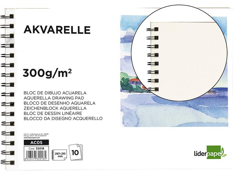 BLOC DIBUIX ACUARELA A4 | 8423473320185