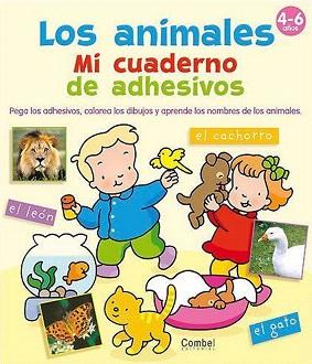 ANIMALES, LOS. MI CUADERNO DE ADHESIVOS | 9788498255164 | VARIOS AUTORES