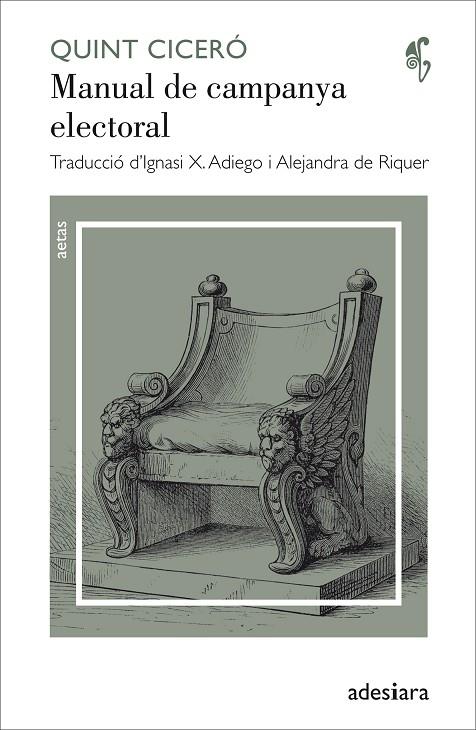 MANUAL DE CAMPANYA ELECTORAL | 9788416948093 | CICERON, QUINTO TULIO