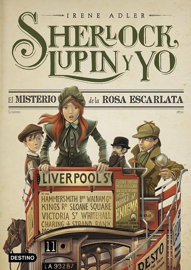 SHERLOCK, LUPIN Y YO 03. EL MISTERIO DE LA ROSA ESCARLATA | 9788408262572 | ADLER, IRENE