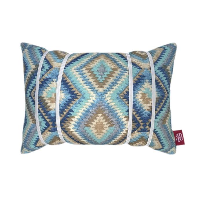 COIXI DE LECTURA ROMBES BLAUS A QUATRE MANS | 9999900013535