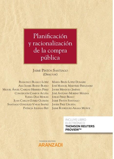 PLANIFICACION Y RACIONALIZACION DE LA COMPRA PUBLICA (DUO) | 9788413458489 | PINTOS, SANTIAGO