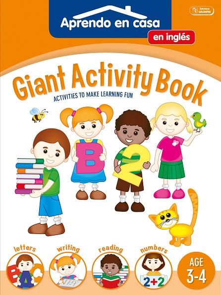 GIGANT ACTIVITY BOOK (AGE 3-4) | 9788499399263