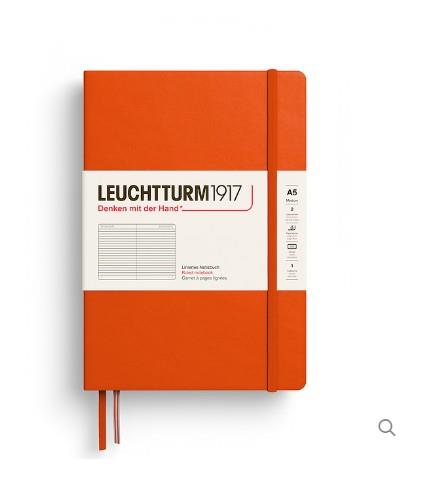 NOTEBOOK MEDIUM A5 T/D LINIES PUMPKIN | 4004117674297