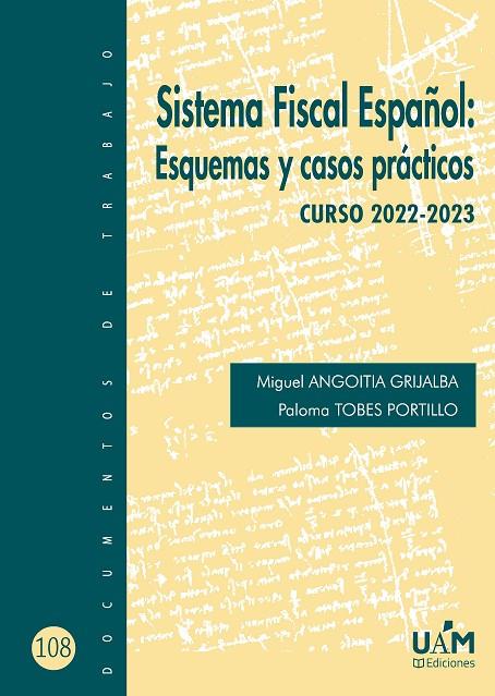SISTEMA FISCAL ESPAÑOL: ESQUEMAS Y CASOS PRÁCTICOS | 9788483448502 | TOBES PORTILLO, PALOMA