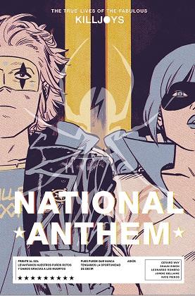 TRUE LIVES OF THE FABULOUS KILLJOYS 02, THE : NATIONAL ANTHEM | 9788467960525 | WAY, GERARD / BA, GABRIEL
