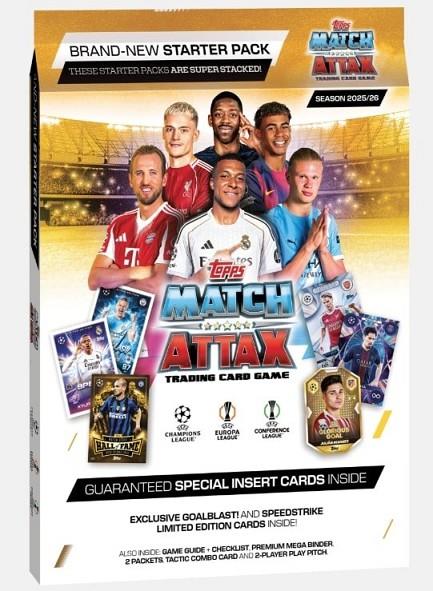 STARTER PACK CARTAS MATCH ATTAX UCL 25-26 | 5053307076914