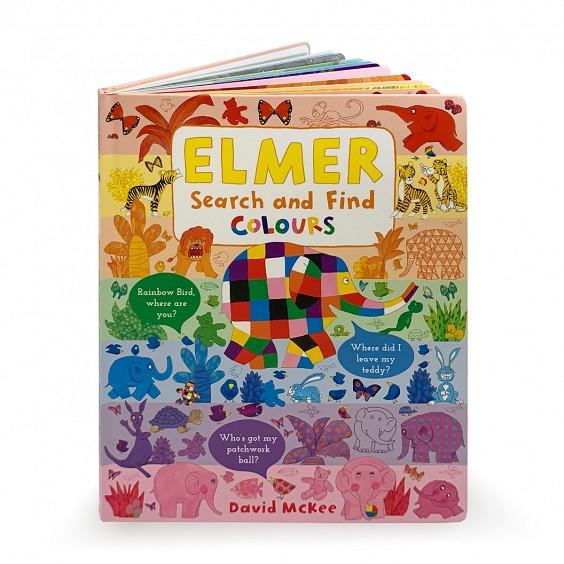 ELMER SEARCH AND FIND COLOURS (BOARD BOOK) | 9781783449743 | MCKEE, DAVID