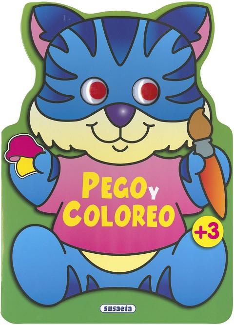 PEGO Y COLOREO ANIMALES 3 | 9788467778168 | BUSQUETS, JORDI