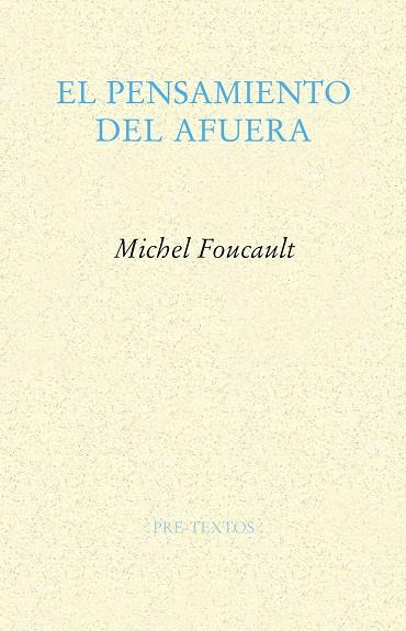 PENSAMIENTO DEL AFUERA, EL | 9788485081912 | FOUCAULT, MICHEL
