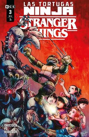 TORTUGAS NINJA, LAS / STRANGER THINGS 03 | 9788410134904 | CHITTOCK, CAMERON