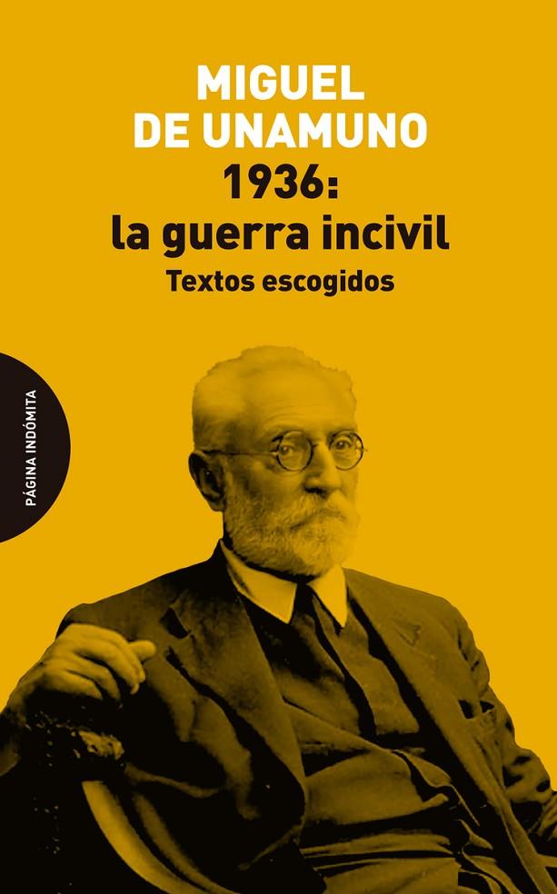 1936 : LA GUERRA INCIVIL | 9791399099577 | DE UNAMUNO, MIGUEL