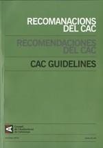 RECOMANACIONS DEL CAC. RECOMENDACIONES DEL CAC. CAC GUIDELINES | 9788439386490