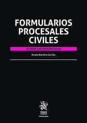 FORMULARIOS PROCESALES CIVILES | 9788491199083 | BLANDINO GARRIDO, AMALIA