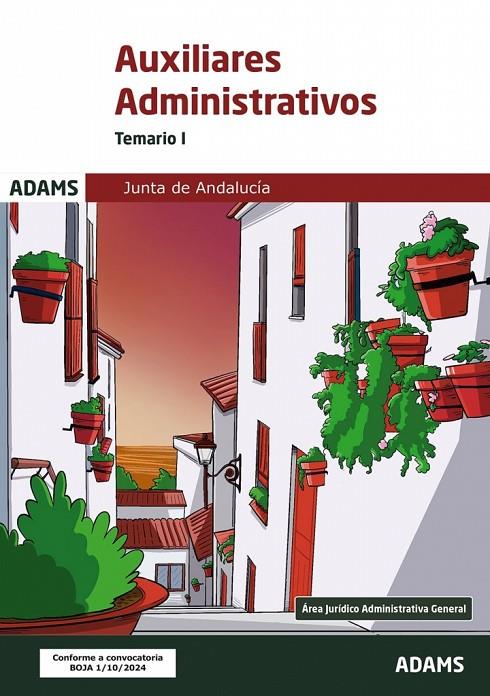 JUNTA DE ANDALUCIA. AUXILIARES ADMINISTRATIVOS. TEMARIO I | 9788410771192 | VARIOS AUTORES