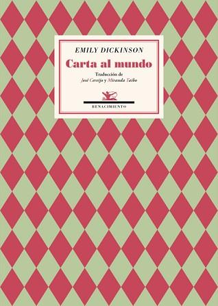 CARTA AL MUNDO | 9788416685103 | DICKINSON, EMILY
