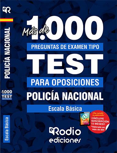 POLICÍA NACIONAL. ESCALA BÁSICA. MÁS DE 1.000 PREGUNTAS DE EXAMEN. | 9788417661526 | VARIOS AUTORES