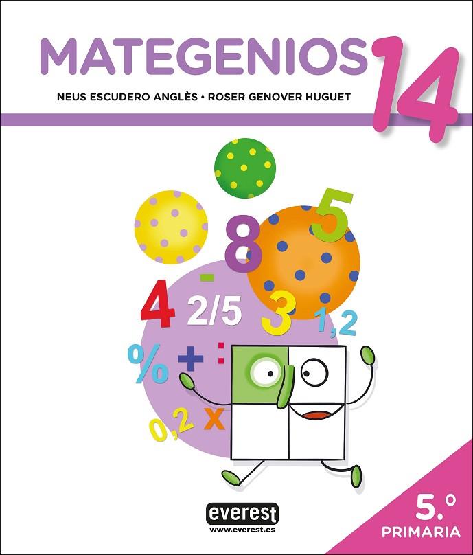 MATEGENIOS 14 | 9788413660097 | ESCUDERO ANGLÔS, NEUS / GENOVER HUGUET, R.