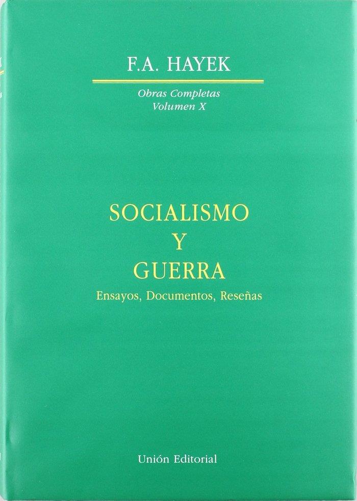 SOCIALISMO Y GUERRA | 9788472093348 | HAYEK, FRIEDRICH A. VON