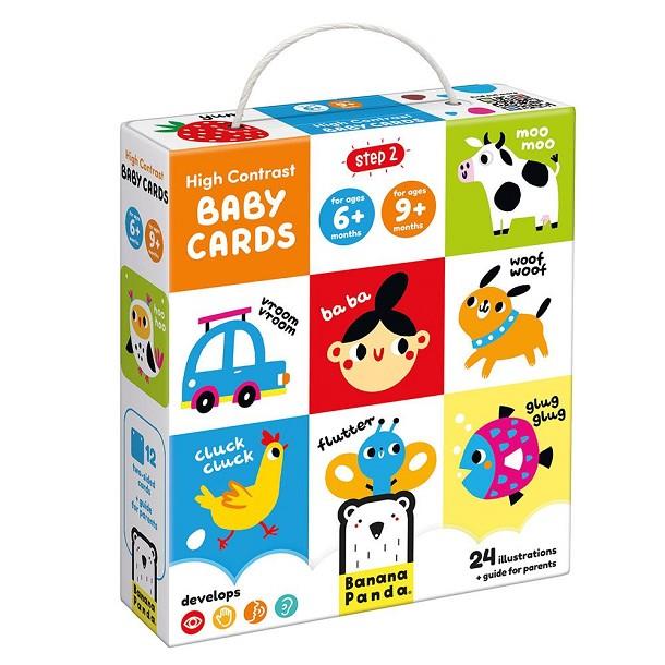 HIGH CONTRAST BABY CARDS : STEP 2 | 9788366762770