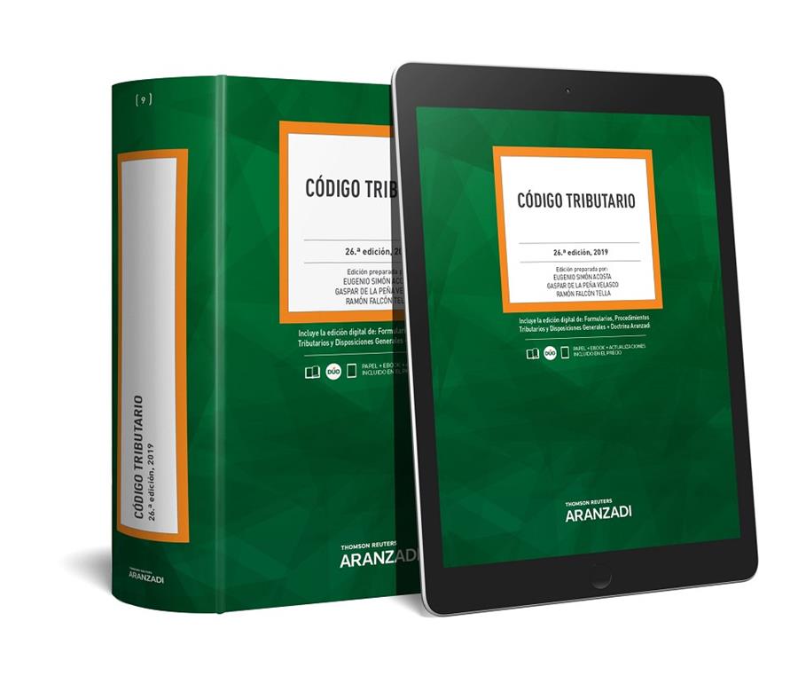 CODIGO TRIBUTARIO (DUO) | 9788413090085 | DE LA PEÑA VELASCO, GASPAR