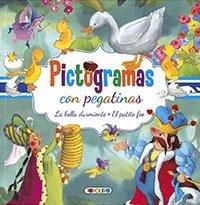 PICTOGRAMAS CON PEGATINAS - BELLA DURMIENTE - PATITO FEO | 9788417695545