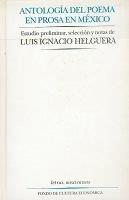 ANTOLOGÍA DEL POEMA EN PROSA | 9789681641108 | HELGUERA, LUIS IGNACIO