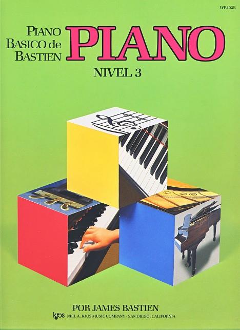 PIANO BÁSICO DE BASTIEN. NIVEL 3 | 9780849794728 | BASTIEN, JAMES