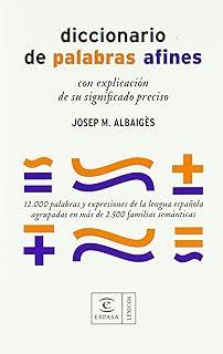 DICCIONARIO DE PALABRAS AFINES | 9788467032475 | ALBAIGÉS, JOSEP M.