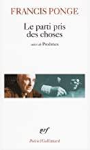 PARTI PRIS DES CHOSES, LE | 9782070302239 | PONGE, FRANCIS