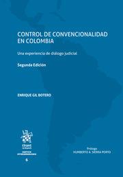 CONTROL DE CONVENCIONALIDAD EN COLOMBIA. UNA EXPERIENCIA DE DIÁLOGO JUDICIAL | 9788413364629 | GIL BOTERO, ENRIQUE