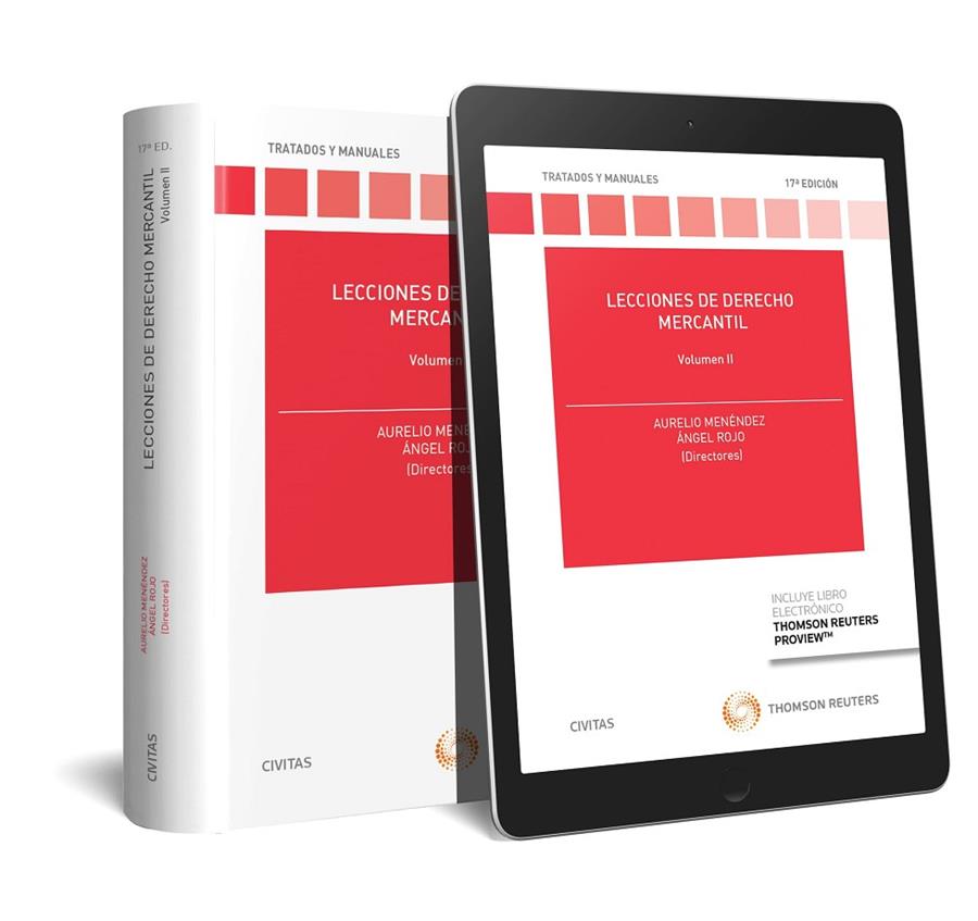 LECCIONES DE DERECHO MERCANTIL II | 9788491978749 | MENENDEZ MENENDEZ, AURELIO