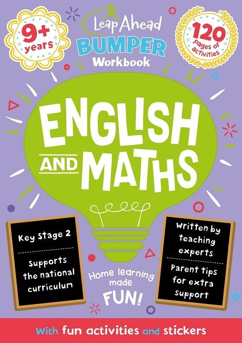 LEAP AHEAD BUMPER WORKBOOK: 9+ YEARS ENGLISH AND MATHS | 9781838523091