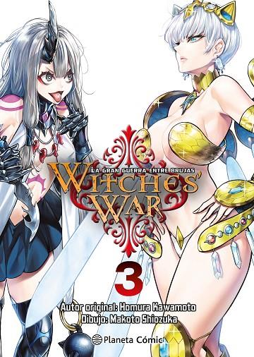 WITCHES WAR : LA GRAN GUERRA ENTRE BRUJAS 03 | 9788411611909 | KAWAMOTO, HOMURA / SHIOZUKA, MAKOTO