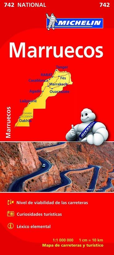 MARRUECOS : MAPA 742 | 9782067202870 | VARIOS AUTORES