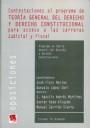 CONTESTACIONES AL PROGRAMA DE TEORÍA DEL DERECHO Y DERECHO CONSTITUCIONAL PARA ACCESO A LAS CARRERAS JUDICIAL Y FISCAL | 9788484567868 | JOSÉ FLORS MATÍES/GONZALO LÓPEZ EBRI/J. AGUSTÍN AMORÓS MARTÍNEZ/JAVIER RODA ALCAYDE/MANUEL SARRIÓN S