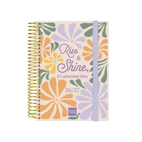AGENDA ESPIRAL CURS SEC.1/8 1DP 26-27 SHINE | 8422952416906