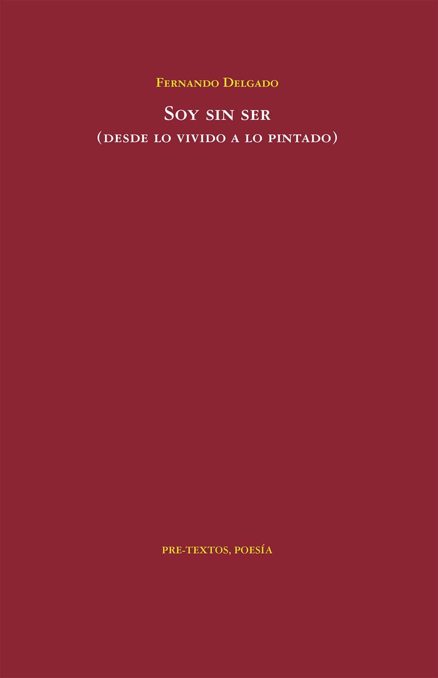 SOY SIN SER | 9788418935756 | DELGADO, FERNANDO