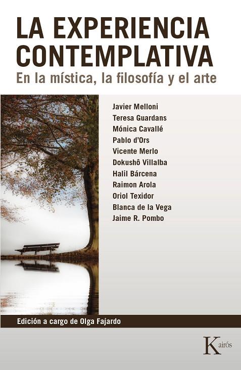 EXPERIENCIA CONTEMPLATIVA, LA | 9788499885452