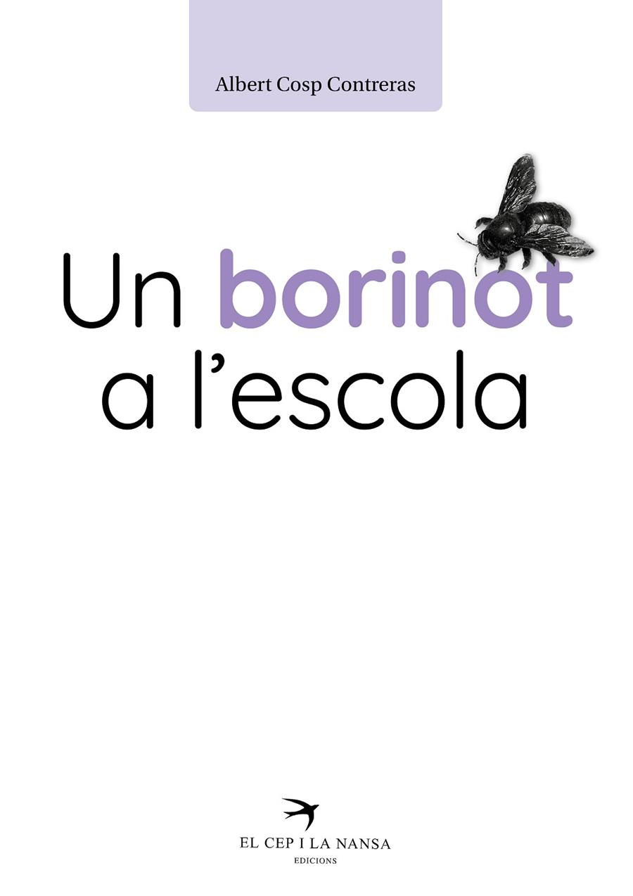 BORINOT A L'ESCOLA, UN | 9788419476234 | COSP, ALBERT