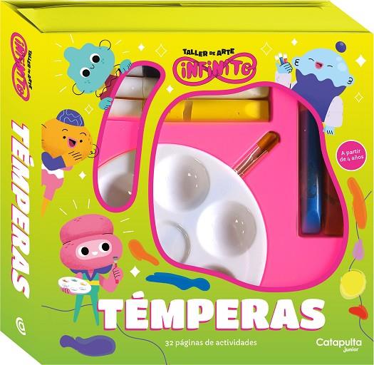 TALLER DE ARTE INFINITO : TEMPERAS | 9788419987259 | DE CATAPULTA, LOS EDITORES