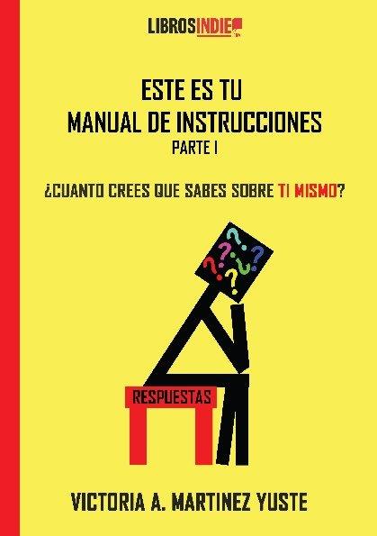 ESTE ES TU MANUAL DE INSTRUCCIONES | 9788418112577 | MARTINEZ YUSTE, M. VICTORIA