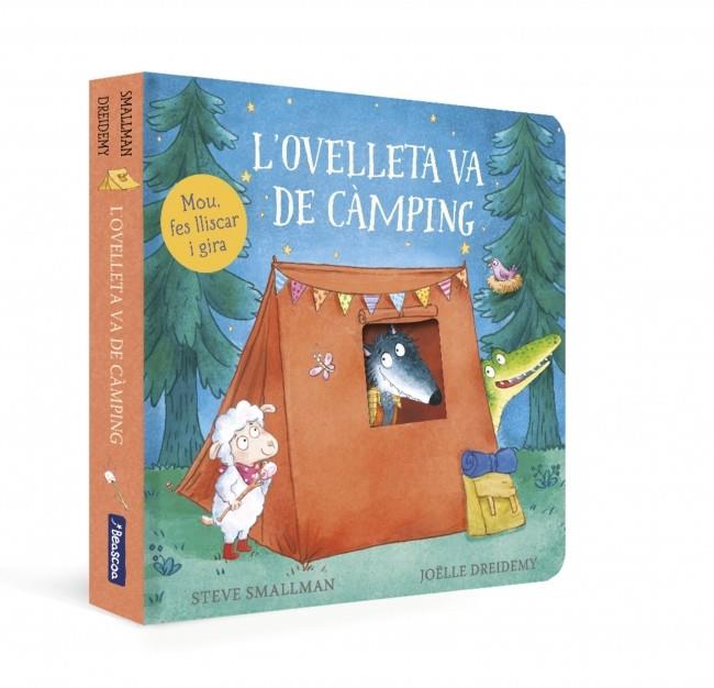 OVELLETA VA DE CÀMPING, L' (L'OVELLETA QUE VA VENIR A SOPAR. LLIBRE DE CARTRÓ) | 9788448870409 | SMALLMAN, STEVE