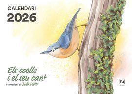 CALENDARI ELS OCELLS I EL SEU CANT 2026 | 9781901175189 | PIELLA, JUDIT