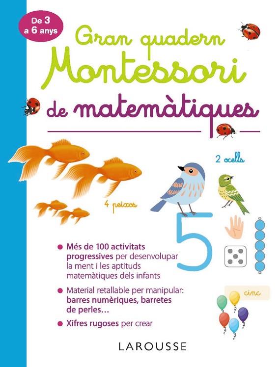 GRAN QUADERN MONTESSORI DE MATEMÀTIQUES | 9788417720292